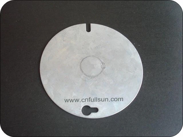 Ronde metalen doos Cover