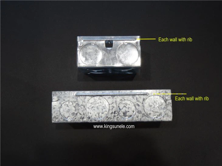 2 Gang Shallow Box