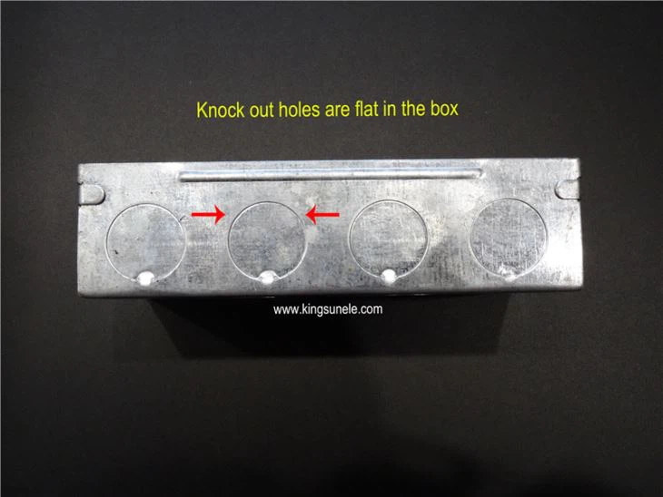 Shallow Octagon Electrical Box