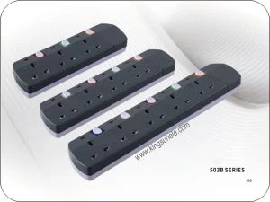 Uitbreiding Socket 5 Way UK Standaard Thuisgebruik