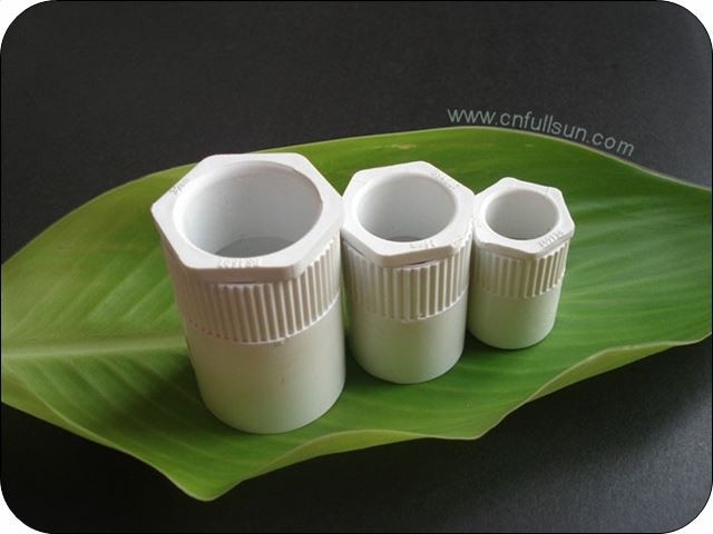 PVC conduit fittingen mannelijke adapter vlam bewijs